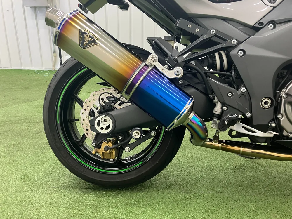 Kawasaki Z1000 ABS 2014, green/gray, фото 14