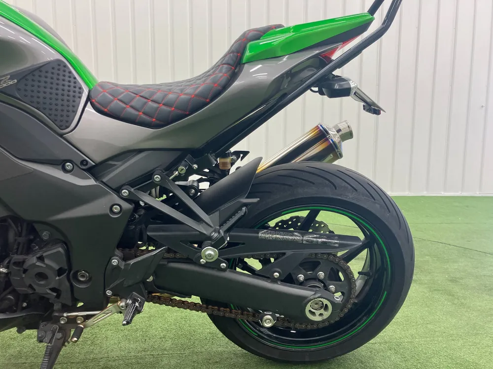 Kawasaki Z1000 ABS 2014, green/gray, фото 16