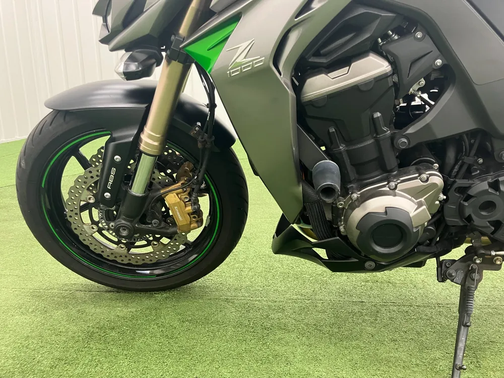Kawasaki Z1000 ABS 2014, green/gray, фото 18