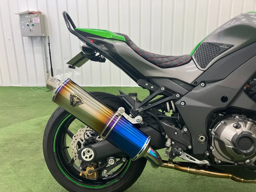 Kawasaki Z1000 ABS 2014, green/gray, фото 10