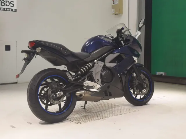 Kawasaki Ninja 400R 2011, navy blue, фото 5
