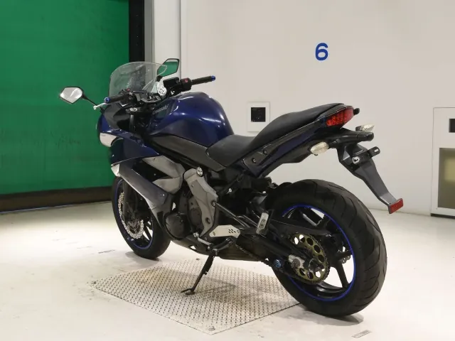 Kawasaki Ninja 400R 2011, navy blue, фото 6