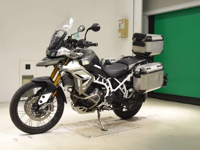 Triumph Tiger 900 Rally Pro 2022, зелёный, фото 4