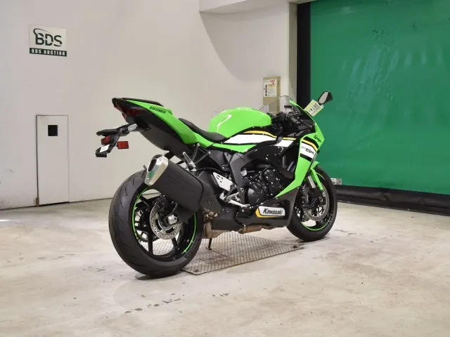 Kawasaki Zx-6Ra 2026, чёрный, зелёный, фото 5