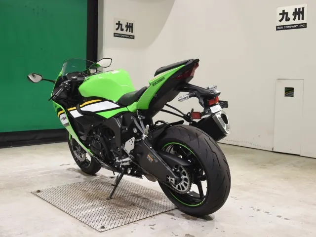 Kawasaki Zx-6Ra 2026, чёрный, зелёный, фото 6