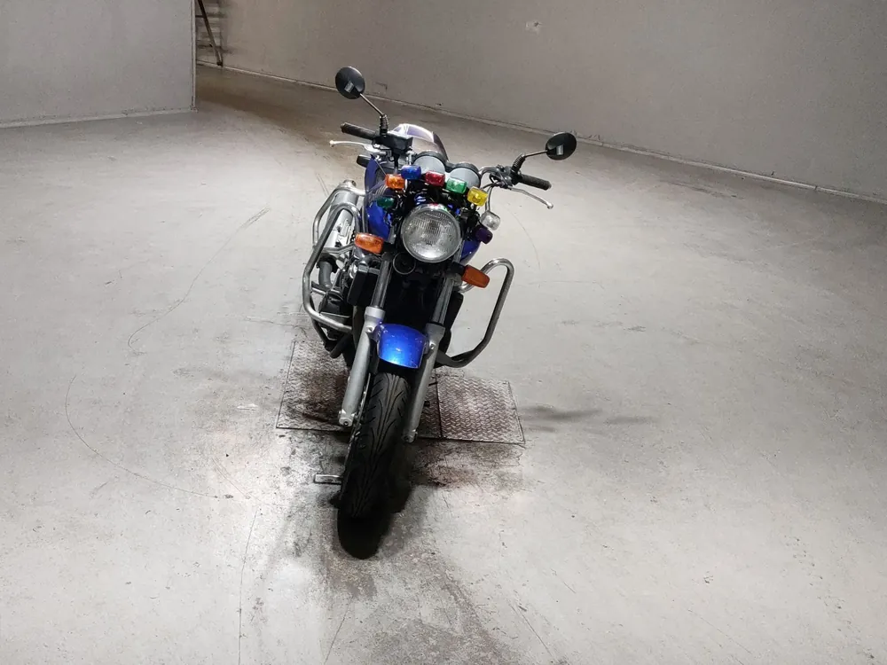 Honda CB400N 2008, синий, фото 3