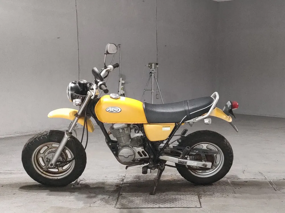 Honda APE 100, жёлтый, фото 2