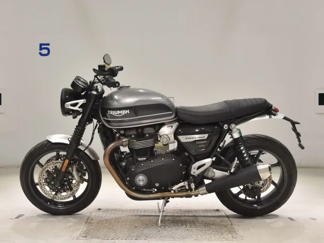 Triumph Speed Twin 2020, black | silver, фото 2
