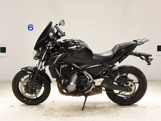 Kawasaki Ninja650A 2018, matt black, фото 2