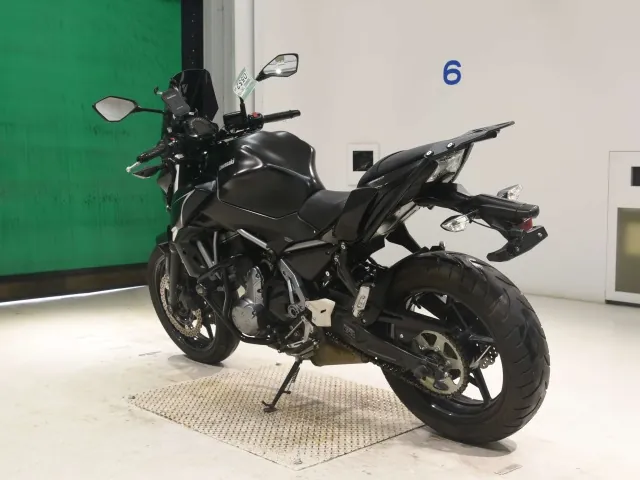Kawasaki Ninja650A 2018, matt black, фото 6