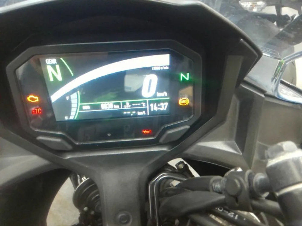 Kawasaki Ninja650A 2020, black/green, фото 3