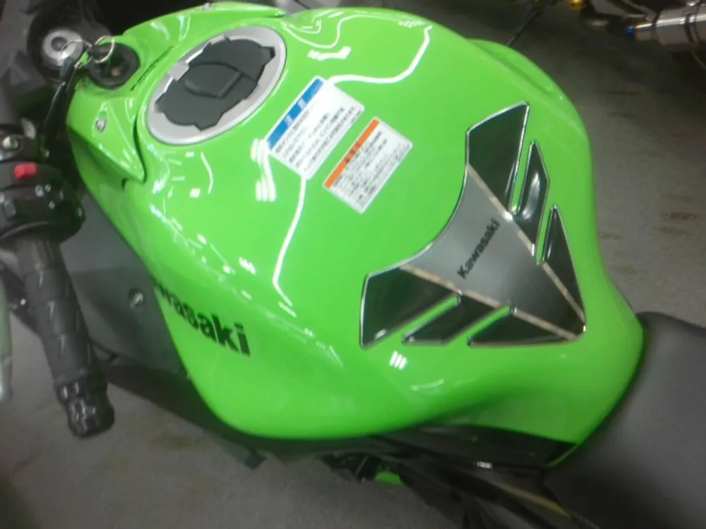 Kawasaki Ninja650A 2020, black/green, фото 4
