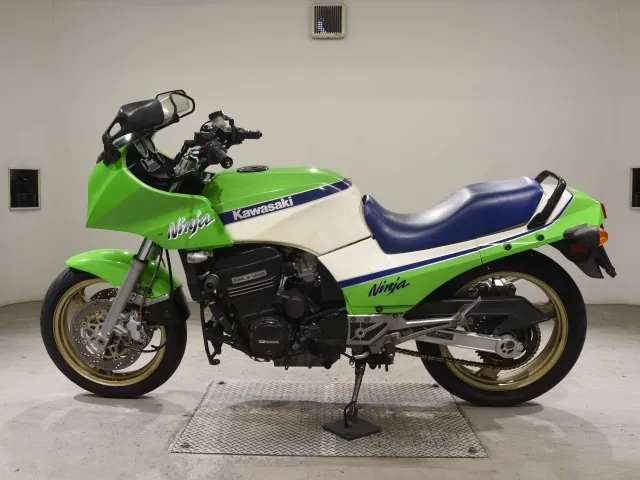 Kawasaki GPZ900R Ninja 1991, white | green, фото 2