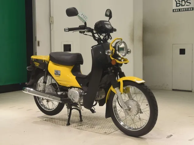 Honda Cross Cub, black | yellow, фото 3