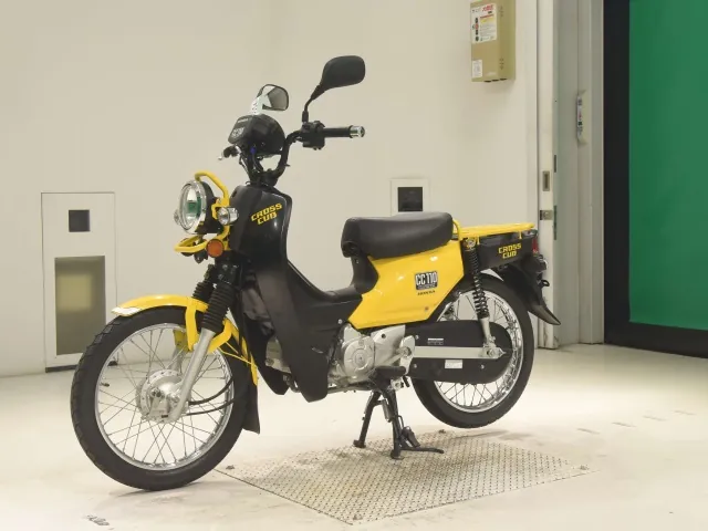 Honda Cross Cub, black | yellow, фото 4