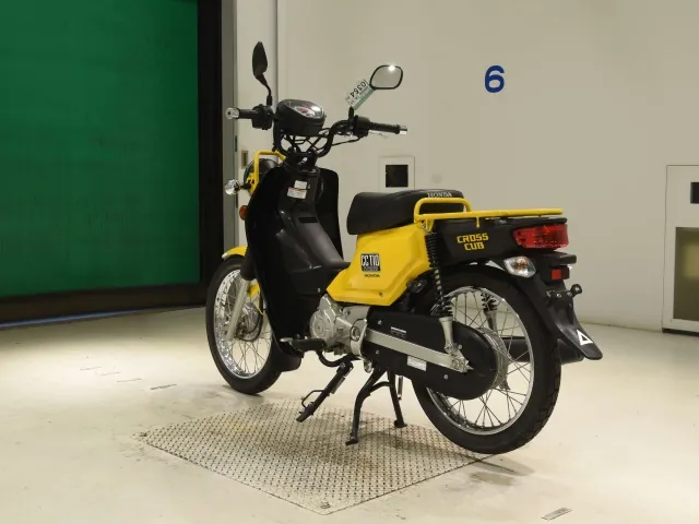 Honda Cross Cub, black | yellow, фото 6