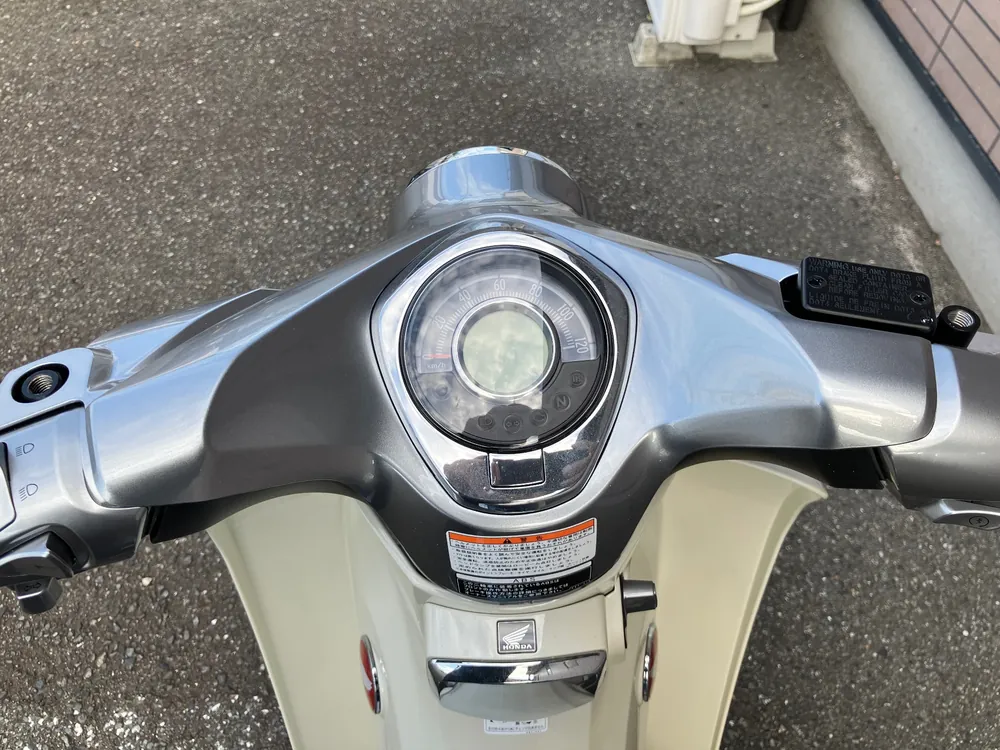 Honda C125-2, серебристый, cream, фото 3