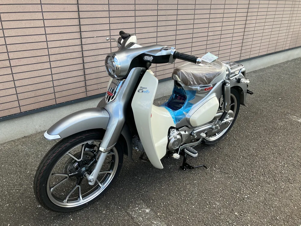 Honda C125-2, серебристый, cream, фото 4