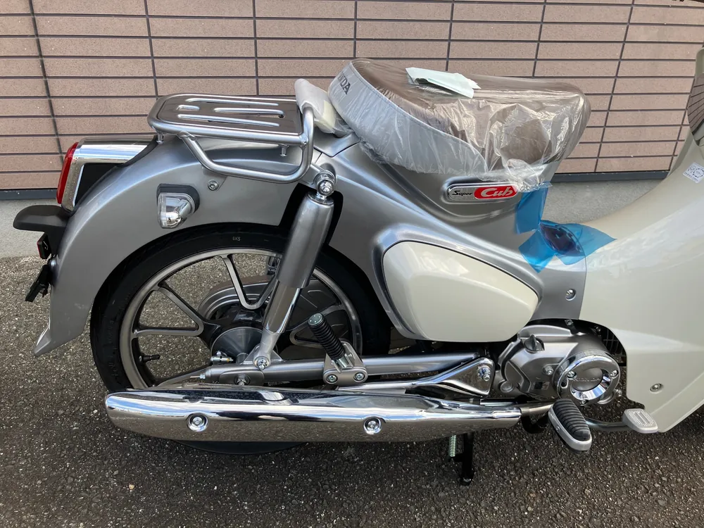 Honda C125-2, серебристый, cream, фото 5