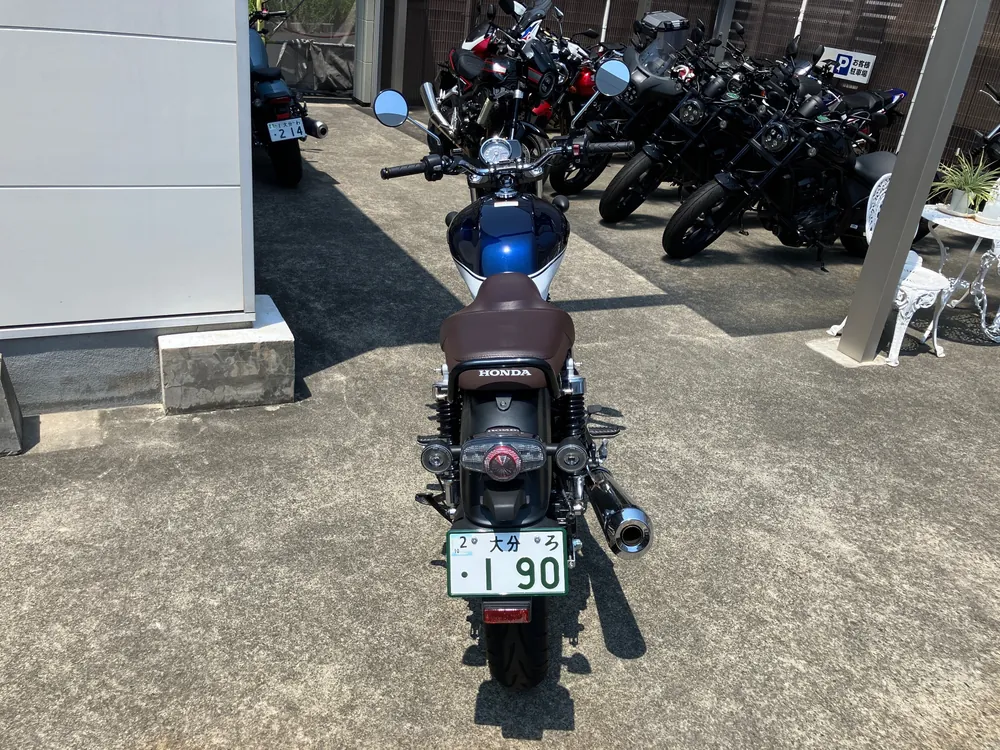 Honda GB350S 2026, white / blue, фото 5