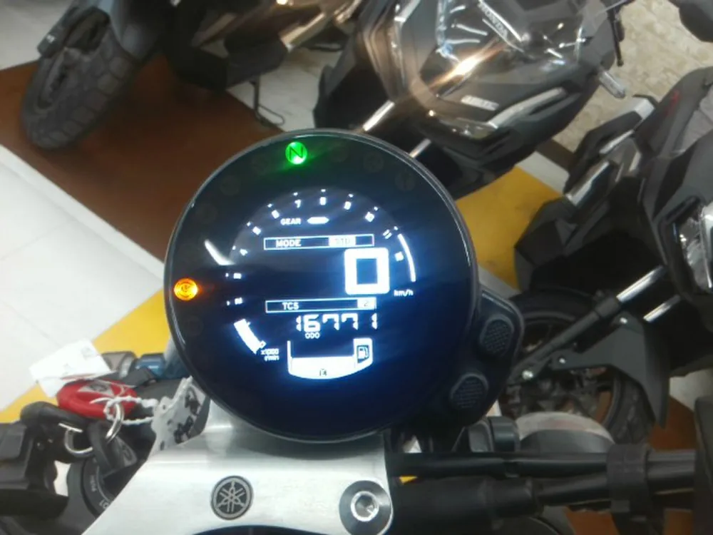 Yamaha XSR900 2018, black / blue m, фото 3