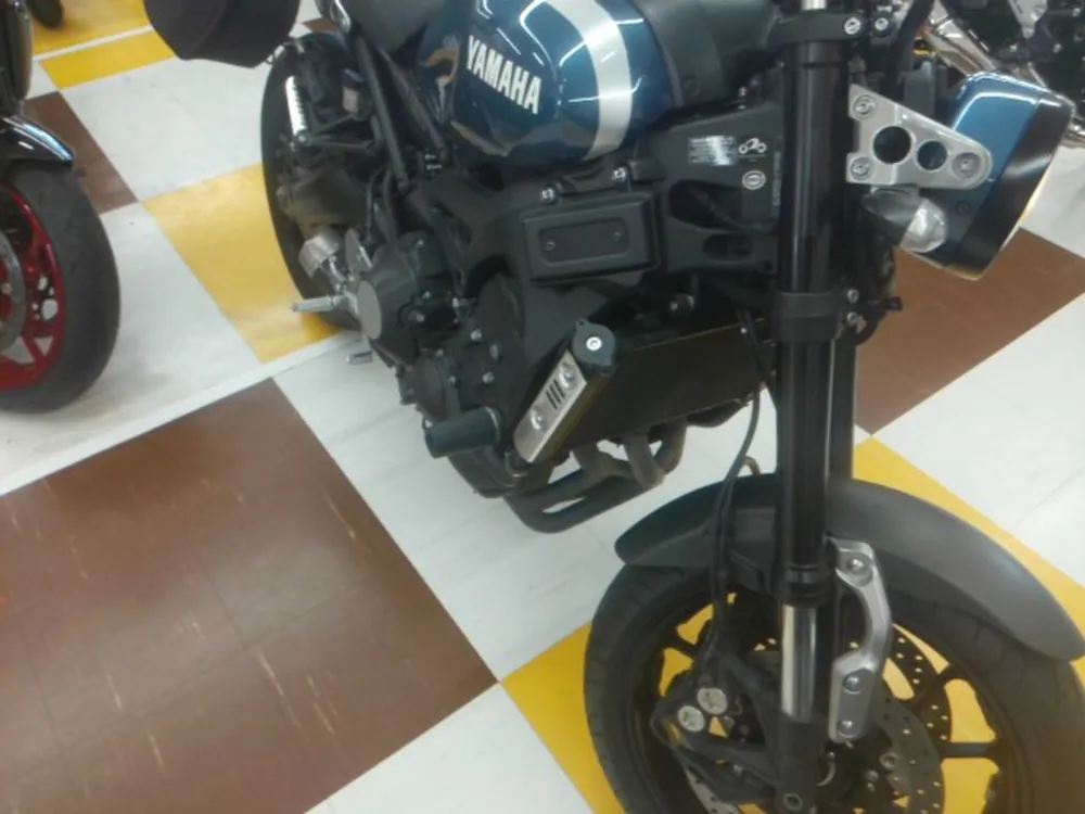 Yamaha XSR900 2018, black / blue m, фото 4