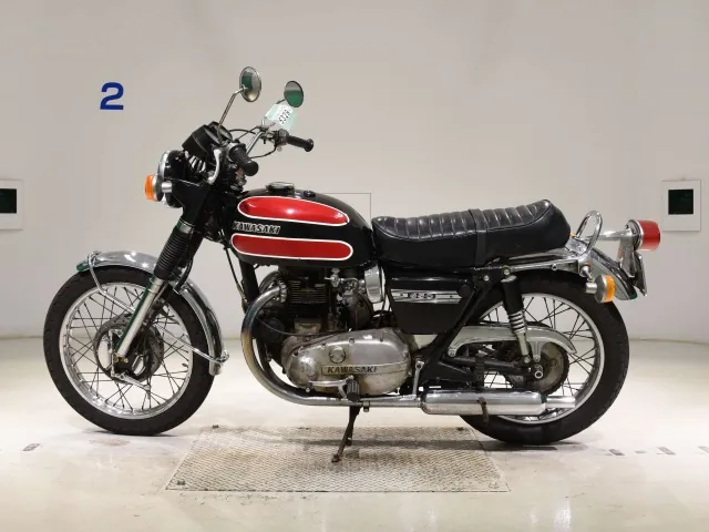 Kawasaki W1SA 1971, чёрный, фото 2