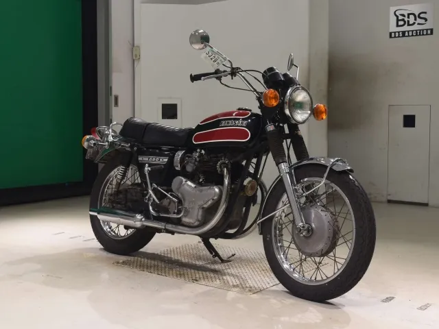 Kawasaki W1SA 1971, чёрный, фото 3