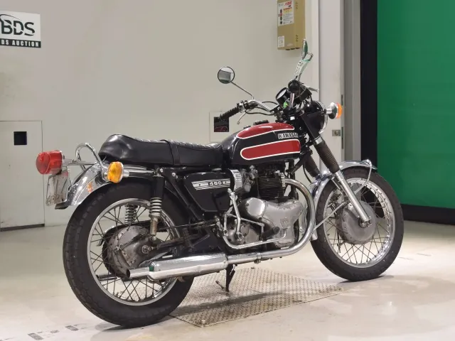 Kawasaki W1SA 1971, чёрный, фото 5