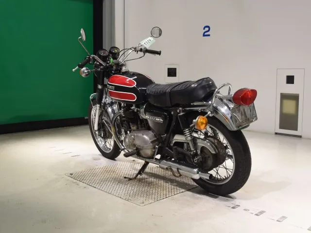 Kawasaki W1SA 1971, чёрный, фото 6