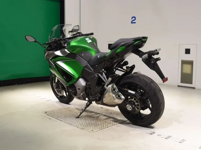 Kawasaki Ninja1000A 2020, зелёный, фото 6