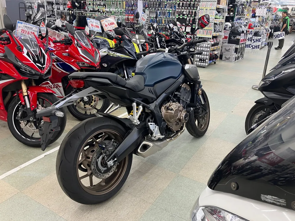 Honda CBR650R 2021, синий, фото 4