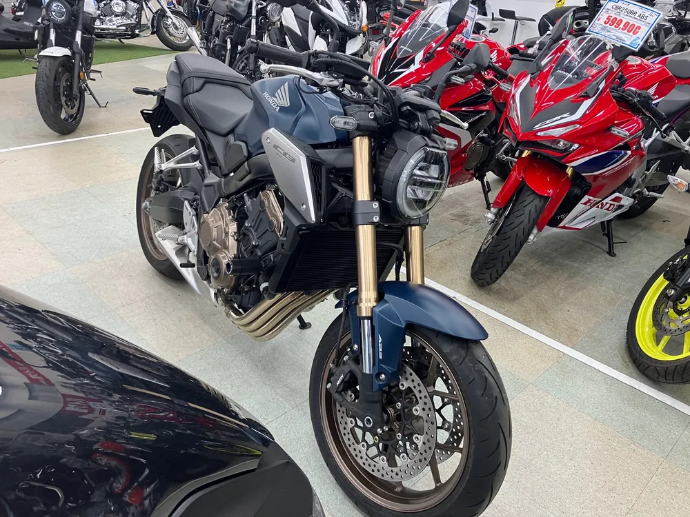 Honda CBR650R 2021, синий, фото 5