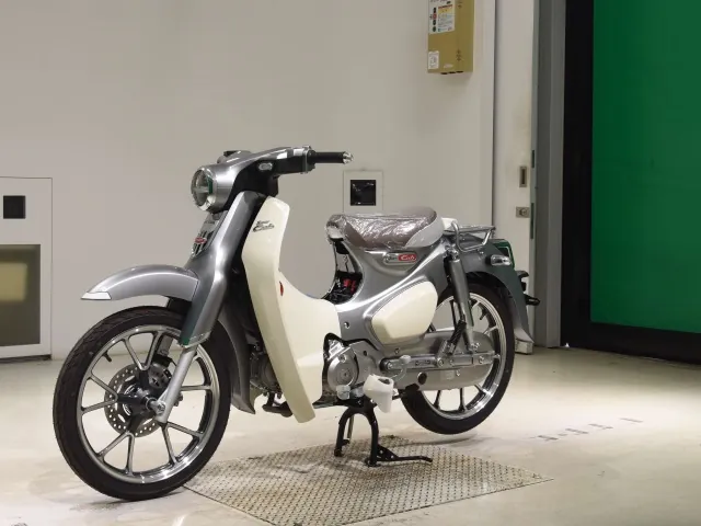 Honda C125-2, серебристый, фото 4