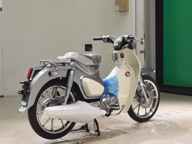 Honda C125-2, серебристый, фото 5