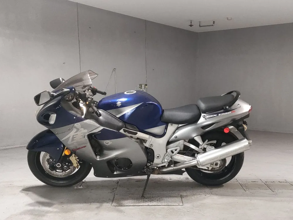Suzuki GSX1300R 2006, gray / blue, фото 2