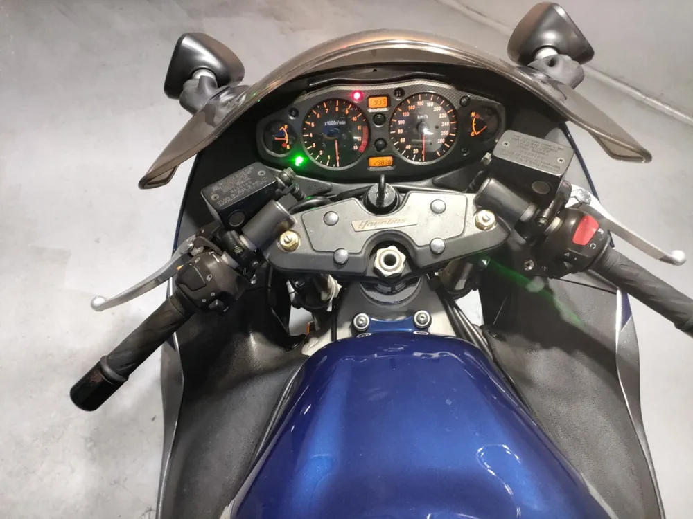 Suzuki GSX1300R 2006, gray / blue, фото 5