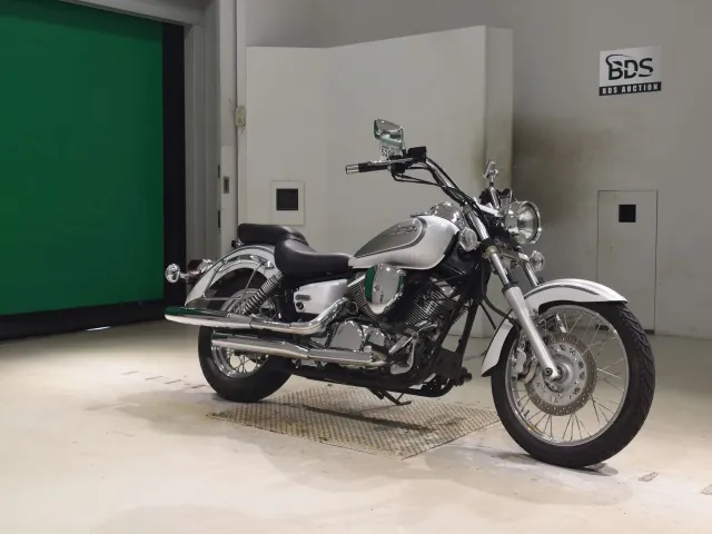 Yamaha Dragstar 250, белый, серебристый, фото 3
