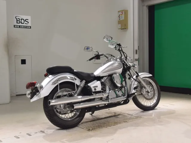 Yamaha Dragstar 250, белый, серебристый, фото 5