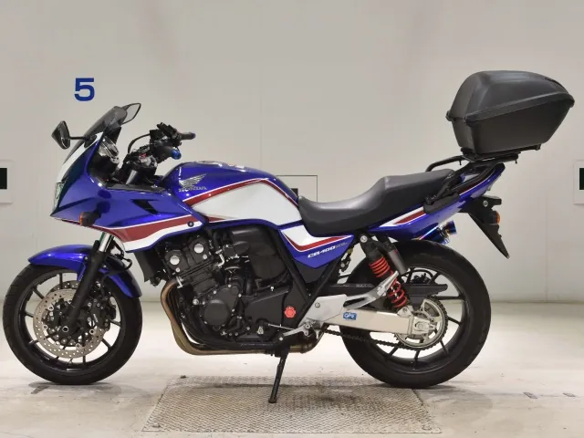 Honda CB400SB 2022, white | red | blue, фото 2