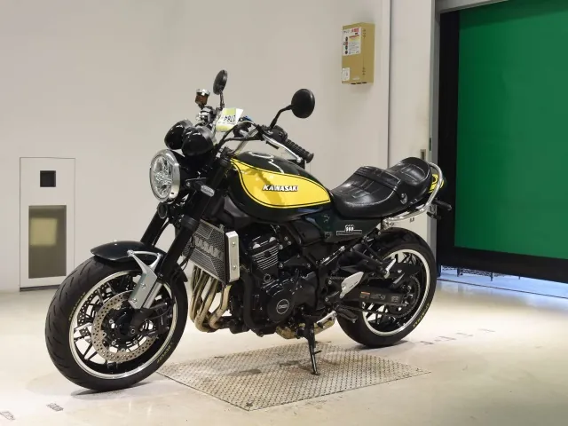 Kawasaki Z900RS 2024, жёлтый, фото 4