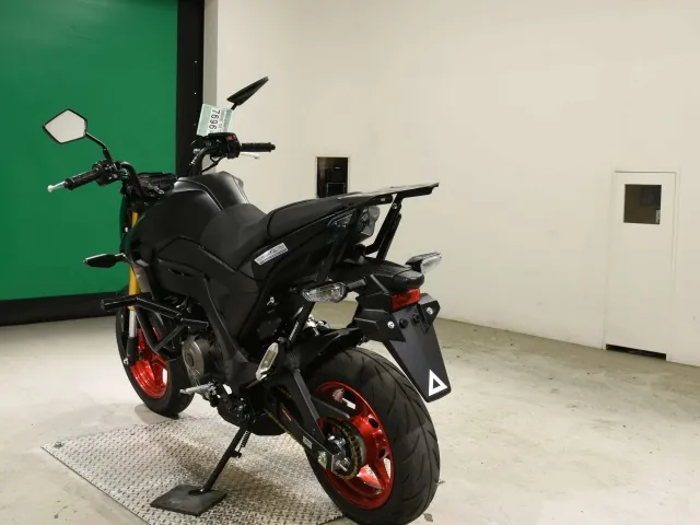 Kawasaki Z125 PRO, matt black, фото 6