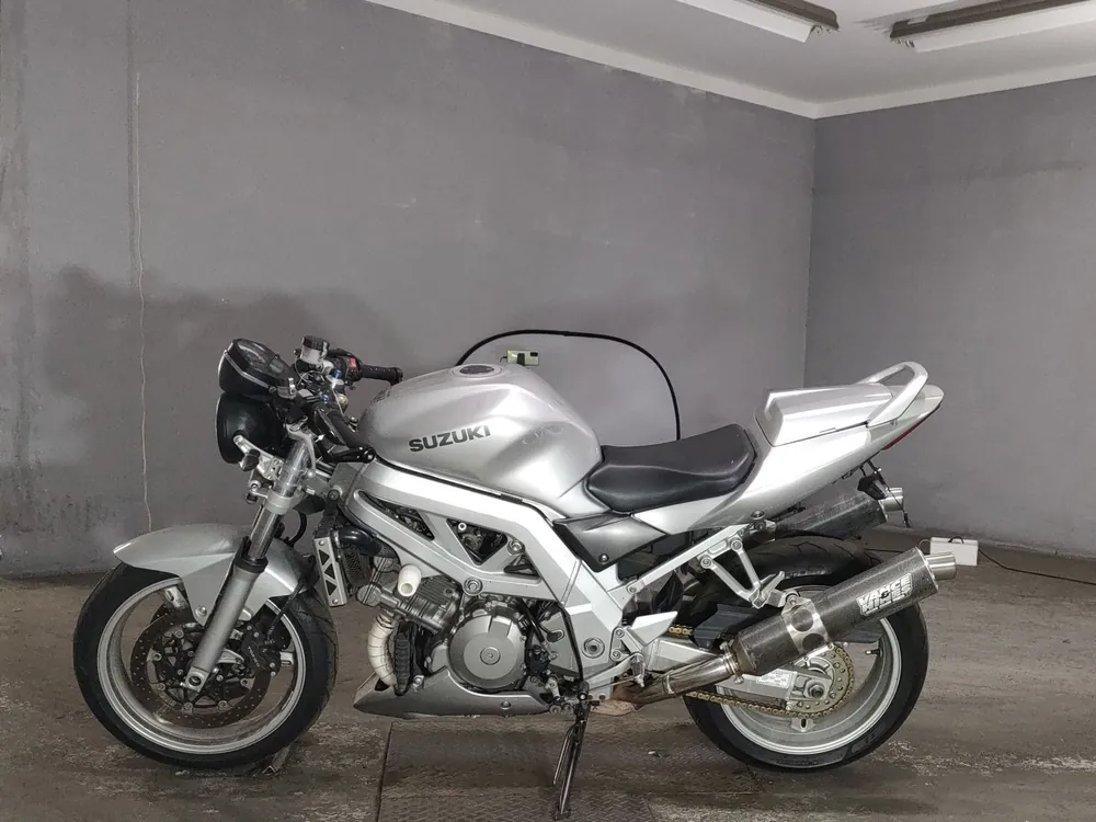 Suzuki SV1000S 2003, серебристый, фото 2