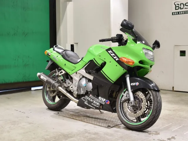Kawasaki ZX400N 1993, зелёный, фото 3