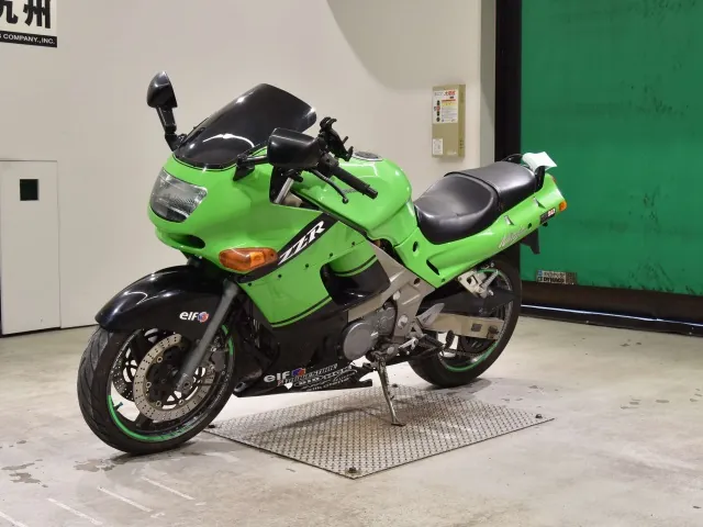 Kawasaki ZX400N 1993, зелёный, фото 4