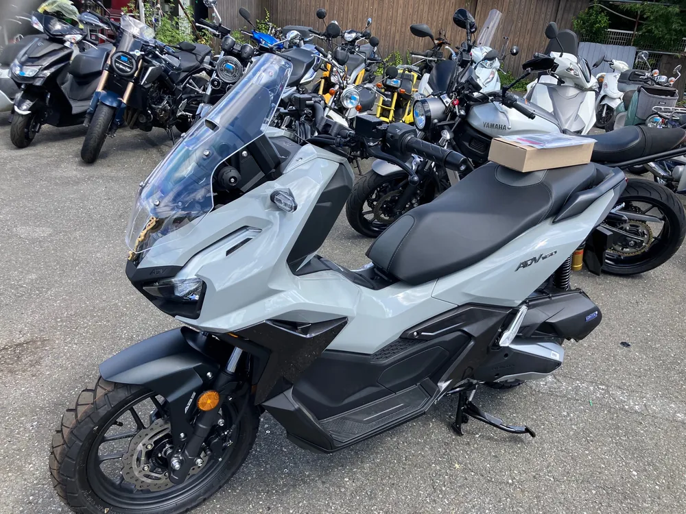 Honda ADV160, серый, фото 5