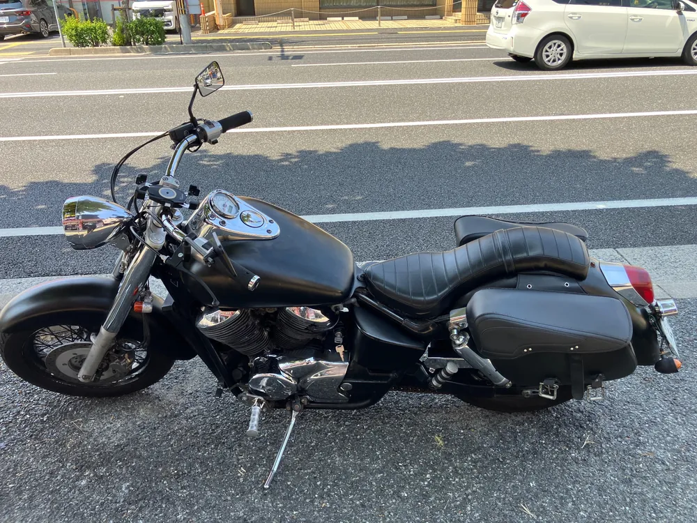 Honda Shadow 400 1997, mat black, фото 2