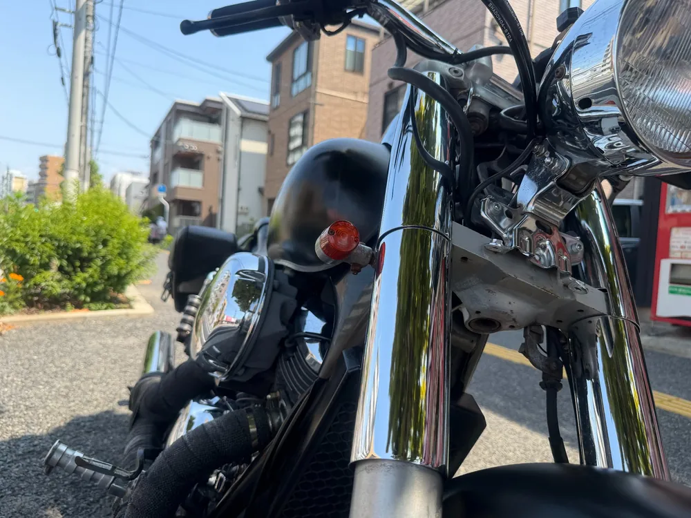 Honda Shadow 400 1997, mat black, фото 15