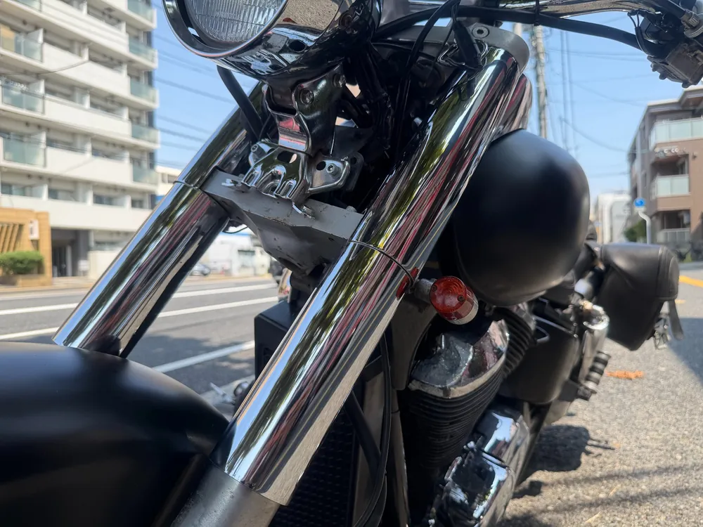Honda Shadow 400 1997, mat black, фото 16