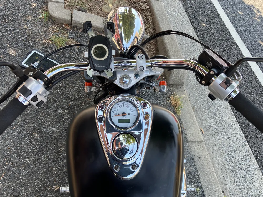 Honda Shadow 400 1997, mat black, фото 3